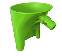 PourGuard Mixer Funnel Aid - Splash-Proof Baking Transfer Tool, Wide Mouth Pour Guide, Silicone Kitchen Assist Ring, Funnel Accessory, Baking Help for Powdered Sugar Mixing Home Cake Prep Use