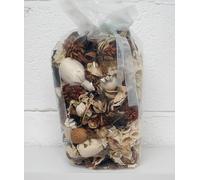 Pourri mezclado a mano en una bolsa de regalo en una selección de 11 fragancias, producto con aroma duradero para tu hogar o como regalo (lino blanco)