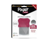 POUXIT - Peine antipiojos y liendres de acero inoxidable - Método natural contra piojos y liendres - Resultado inmediato