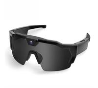POV - Gafas de béisbol 4K con cámara, vidrio de grabación inteligente de béisbol con grabación de video para hombres y mujeres (negro 2)