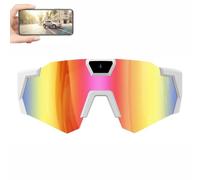 POV - Gafas de béisbol 4K con cámara, vidrio de grabación inteligente de béisbol con grabación de video para hombres y mujeres (colorido 1)
