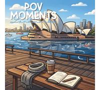 POV Moments: Cozy Landmarks Coloring Book: Relaxing First-Person Travel Scenes and Aesthetic Destinations for Adult Stress Relief (Cozy Moments: Simple Bold Lined)