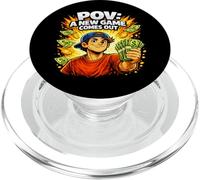 POV Un Nuevo Videojuego Sale Juegos de Mesa para Jugadores PopSockets PopGrip para MagSafe