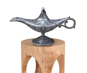 Povanjer Adorno de lámpara mágica de Aladdin - Adorno de lámpara de Genio mágico de Aladdin Altamente Pulido,Regalos y presentes Regalos Decorativos Adolescentes