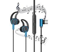Povanjer Auriculares in-ear game | Auriculares in-ear con cable con micrófono doble extraíble - cancelación ruido 3,5 mm para dispositivos juego