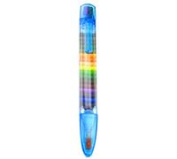Povanjer - Bolígrafos de pintura al óleo,Bolígrafos de pintura a base de aceite, 4 rotuladores de pintura de colores y seguros, lápices de cera marcadores permanentes, Set de rotuladores de pintura