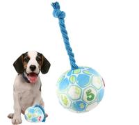 Povanjer Jolly Ball para Perros, Pelota de Disco para Perros - Juguetes para Perros al Aire Libre Pelota de Juguete elástica | Pelota de Risa Colorida y para Perros, cumpleaños, diversión