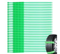 Povanjer Juego de cadenas para neumáticos de moto, cadena para moto antideslizante | Tracción con cadena para neumáticos resistente a la temperatura para romper el hielo | Cadenas de seguridad