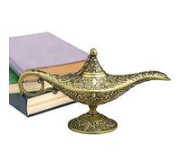 Povanjer Lámpara mágica del Genio | Adorno de lámpara de Genio mágico de Aladdin Altamente Pulido - Regalos y presentes Regalos Decorativos Adolescentes