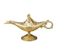 Povanjer Lámpara mágica Vintage de Aladino - Adorno de lámpara de Genio mágico de Aladdin Altamente Pulido,Regalos y presentes Regalos Decorativos Adolescentes