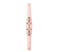 Povhhee 1 barra de rodillo para rascar el cuerpo, masajeador, de terapia, tratamiento puntual, color rosa