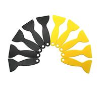 Povhhee 10 espátulas de plástico, raspador de resina, raspador de pintura flexible, cuchillo de masilla, eliminador de de aire, de instalación de pegatinas