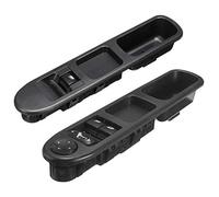 Povhhee 2 unidades de interruptor de elevador eléctrico para ventana del lado del conductor y del copiloto para 207 2007-2015 6554Qc 6490Hq 6554Hj