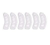 Povhhee 3 pares de almohadillas para el antepié, antidesgaste y antideslizantes, pegatinas autoadhesivas invisibles antideslizantes para talones, transparentes