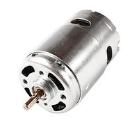 Povhhee 895 DC Motor 24V Power Rad, fresadora Mini DC Motor Doble Rodamiento 12-24V (Velocidad Rápida)