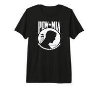 Pow MIA Vietnam Vet Prisionero de Guerra Camiseta Premium
