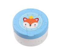 Powder Puff Case - 4 Inch Travel Container | PP Dusting Powder Box With Soft Plush Puff For Kids Care Home Hospital Daycare Portable Hygiene Accessory Storage