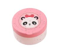 Powder Puff Case - 4 Inch Travel Container | PP Dusting Powder Box With Soft Plush Puff For Kids Care Home Hospital Daycare Portable Hygiene Accessory Storage