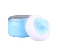 Powder Puff Container, Body Powder Jar, Refillable and Portable Easy Use Holder, Sponge Applicator Storage Box for Face, Underarms, Shoulders, Travel, Home, Daily Care, Bedroom