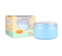 Powder Puff, Soft Applicator Set, Powder Container Box with Gentle Skin Safe Design, Nursery Care Accessory with Reusable Build, Hygiene Kit for Home and Daily Use