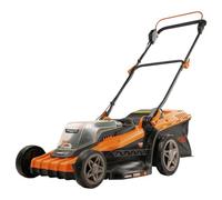 POWDPG75610-40V Power - Cortacésped con batería de doble potencia (420 mm de diámetro, sin batería ni cargador, con soporte de césped y descarga trasera)