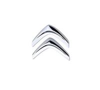 POWEC Coche Emblema Insignia Logo para Citroen C3 2002-2009 Calidad ABS Coche Capo DelanteroTrasero Maletero Embellecedores y Accesorios para carrocería
