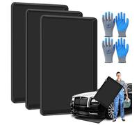 Poweka 3 Bandeja para Goteo Extra Grandes, 90 x 60 x 4 cm Recogedor de Aceite Multiuso, Bandeja de Drenaje Multifuncional para Bajos de la Carrocería