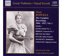 Maud Powell Recordings Vol. 1 (Maud Powell, Falkenstein) (CD) (Importación USA)