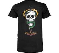 Powell-Peralta Mcgill cráneo y Serpiente T-Shirt, Hombre, Negro, Large