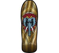 Powell Peralta Mike Vallely Elephant Reissue - Tabla de monopatín, lámina dorada, 25 x 76 cm