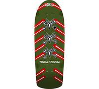 Powell Peralta OG Rat Bones - Tabla de monopatín (10 x 30 cm), color verde