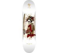 Powell Peralta Sakura Yosozumi Onna-Bugeisha - Tabla de monopatín, color blanco y dorado, 21 x 81 cm