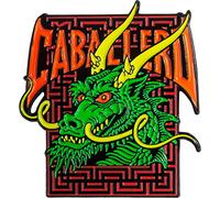 Powell Peralta Skateboards - Pin de solapa para cabina, diseño de dragón 2, color verde