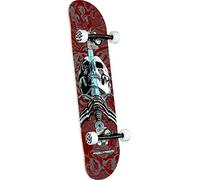Powell Peralta Skull & Sword - Monopatín completo - Borgoña 19.1 cm x 72.8 cm