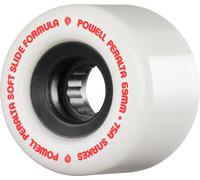 Powell Peralta Snakes 02 - Ruedas para monopatín (69 mm, 75 A), color blanco