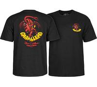 Powell Peralta Steve Caballero Dragon II - Camiseta de Manga Corta, Color Negro