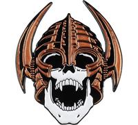 Powell Peralta Welinder - Pin de solapa de calavera nórdica de cobre