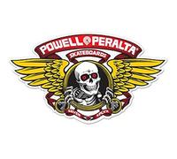Powell Peralta Winged Ripper Die Cut Red 5" Pegatina