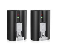 PoweLyt 2 Packs para Ring Batería 6040mAh Batería de Repuesto para Timbre de Video Compatible con Video Doorbell 2/3/4/3 Plus,Stick Up CAM/Solar(All gens),Peephole CAM,Floodlight Wired