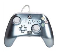 Power A 1516986-02 Mando con Cable Enhanced Metallic Ice para Xbox Series X/S, Xbox One y Windows