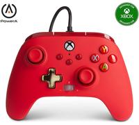Power A Controller Con Cable Mejorado Para Xbox One - Rojo