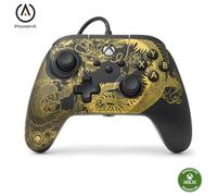 Power A Mando alámbrico Advantage para Xbox Series X|S - Drache & Phönix, mando, mando para videojuegos con cable, mando para juegos, funciona con Xbox Series X|S