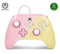 Power A Mando alámbrico Advantage para Xbox Series X|S - Limonada rosa, mando, mando para videojuegos con cable, mando para juegos, funciona con Xbox Series X|S