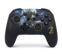Power A Mando Inalámbrico Nintendo Switch NSGP0028-01, Diseño Link vs. Lynel, Licencia Oficial, Color Negro