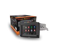 Power Acoustik HD-14KIT, Radio de Repuesto para Harley Davidson 7 Pulgadas Apple CarPlay Android para Moto de Turismo 2014+, Ajuste, estéreo, con módulo de Control de Pulgar