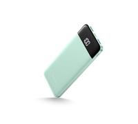 Power Bank 10400 mAh, Charmast Batería Portátil Delgada y Ligera, Cargador Externo Portátil con LED Pantalla USB C de 5 V/3 A para iPhone Huawei