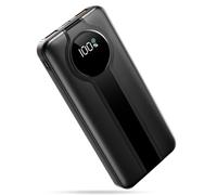 Power Bank 22.5W 10000mAh Bateria Externa Carga Rapida, Bateria Portatil PD3.0 Powerbank USB C Input & Output Compatible con iPhone 17 16 15 14 13 12 Pro MAX Samsung Xiaomi Huawei iPad Tablet Airpods