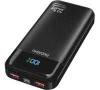 Power Bank 27000mAh 22.5W con Carga Rápida PD 3.0 & QC 4.0, Batería Externa con Pantalla LED y USB-C, 3 Salidas para iPhone, Samsung, Tablet y Más