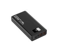 Power Bank 50.000 mAh Cargador portátil con 3 entradas (USB C y Micro) y 3 Salidas, Pantalla LCD e Indicadores LED, batería Externa de Gran Capacidad Compatible con Smartphone.
