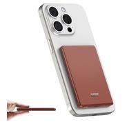 Power Bank 5000mAh, Cargador Portátil QC 3.0 PD 20W USB C Entrada&Salida Carga Rapida, Magnético Bateria Externa Inalámbrico con Luz indicadora LED, Powerbank para iPhone 16/15/14 Series(Naranja)2025